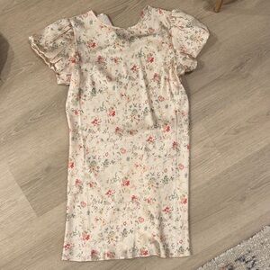 Doen Floral Cream Dress